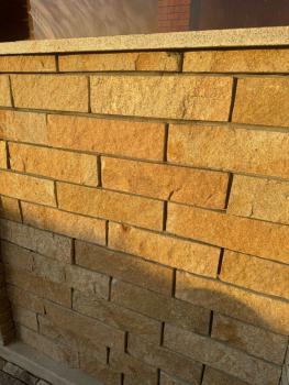 Влагостойкий отделочный материал гранитный сортовой кирпич жёлтый - квадроциклы-в-челябинске.рф